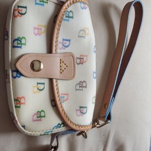 Dooney and Burke vintage wristlet small